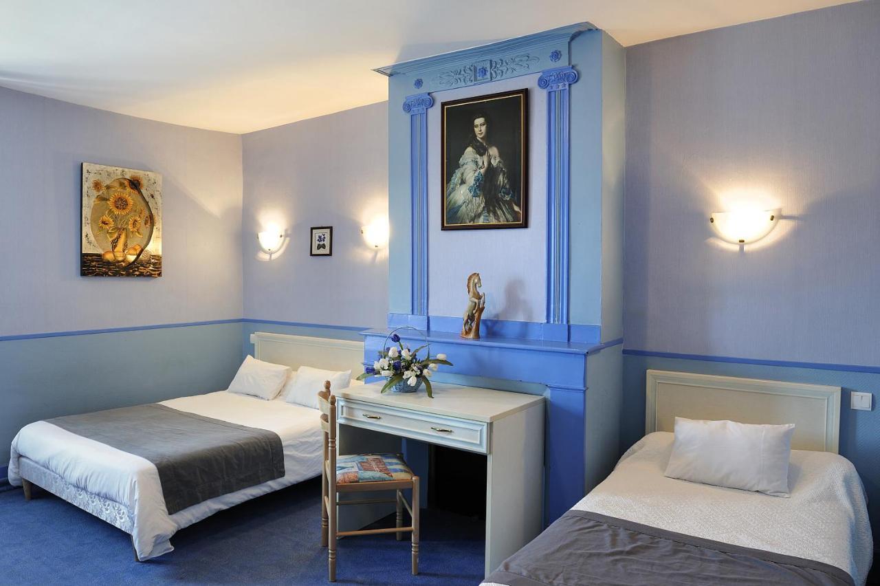 Logis Hostellerie Du Cheval Blanc Сент-Мор-де-Турен Екстер'єр фото
