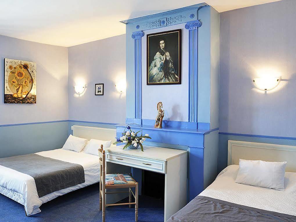 Logis Hostellerie Du Cheval Blanc Сент-Мор-де-Турен Екстер'єр фото